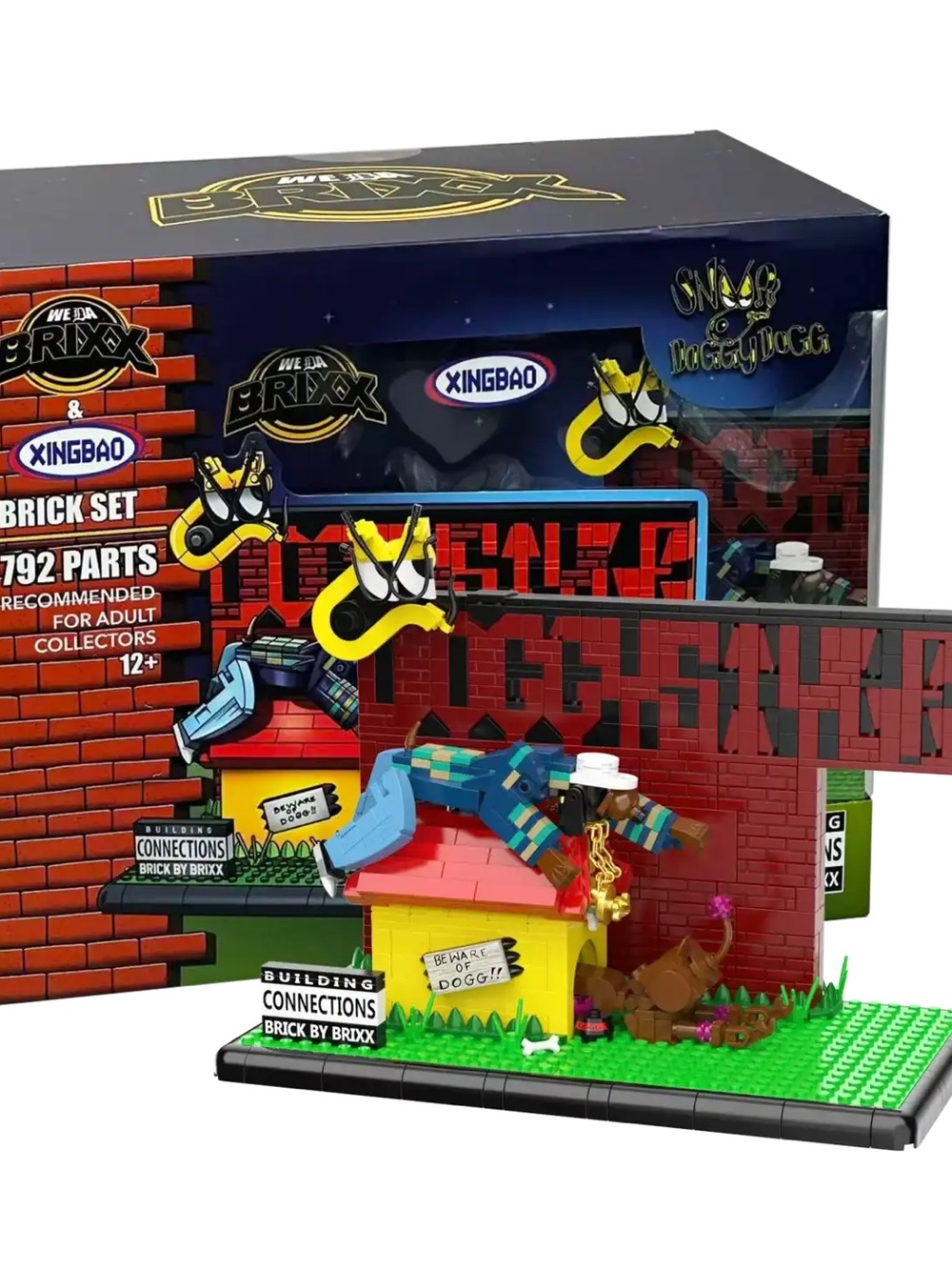 NIB SNOOP DOGG Doggystyle 3D building bricks set